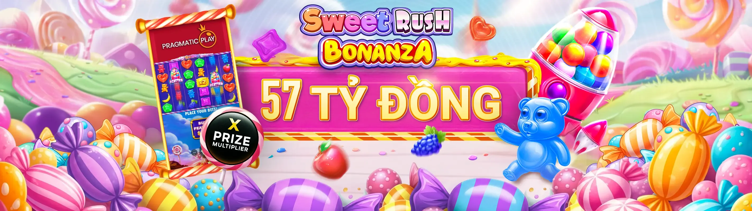 Khu vực trò chơi nổ hũ 123 casino với nhiều slot game hấp dẫn