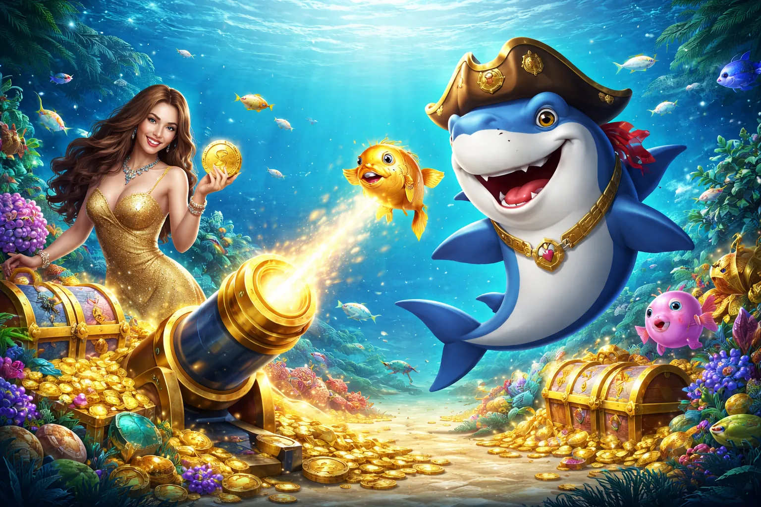 Bắn cá 123 casino - Săn thưởng đại dương